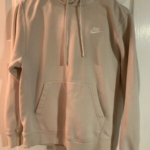 Nike Men's Beige Hoodie Sweater
